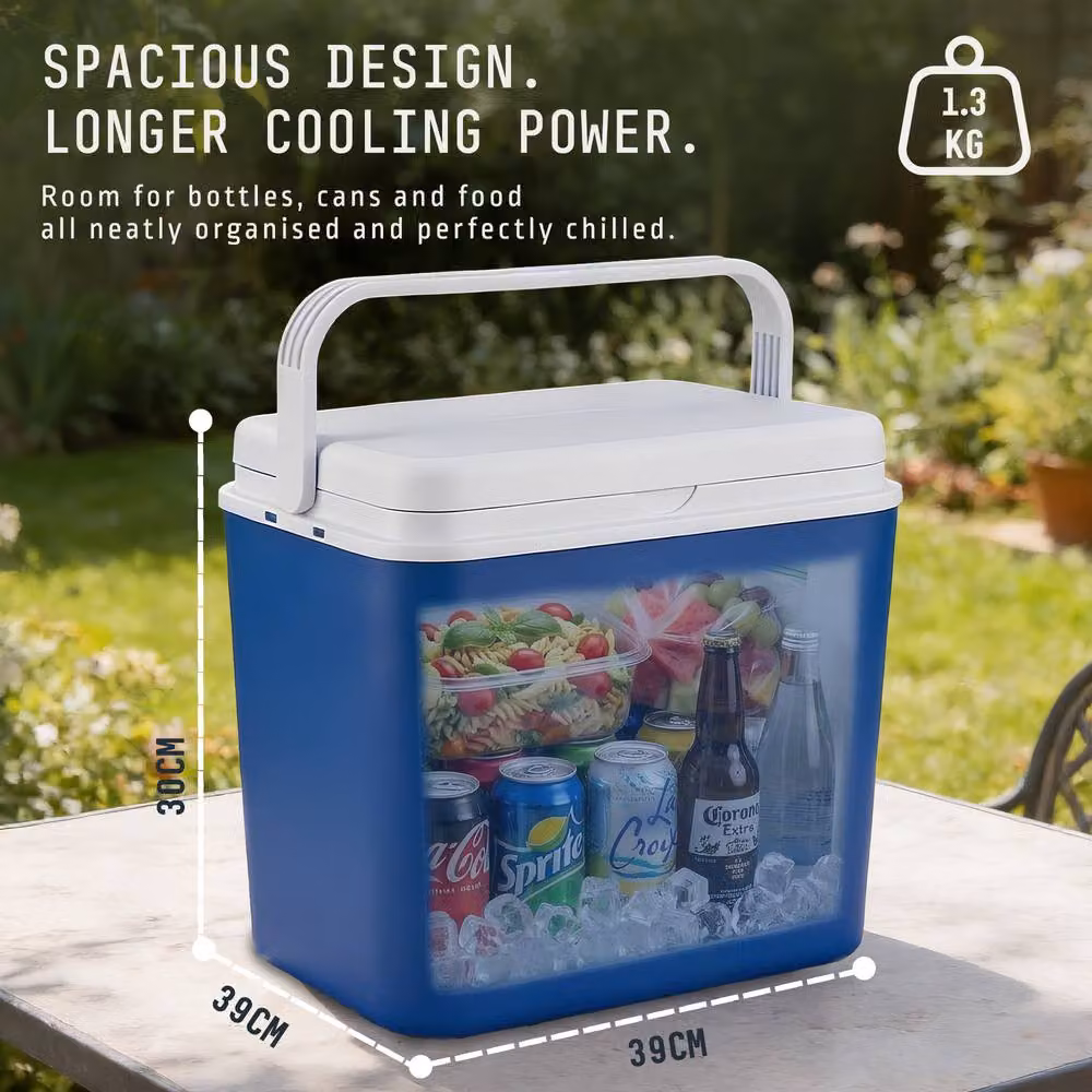 Voyager 30L Insulated Cooler Box in Blue – 3