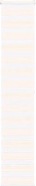 Berkfield Home Zebra Blind in Marble Beige, Polyester Fabric, W: 45 cm x H: 200 cm