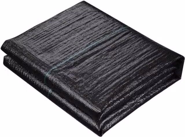 Marco Paul Heavy Duty Black Plastic Weed Membrane, 1 Pack