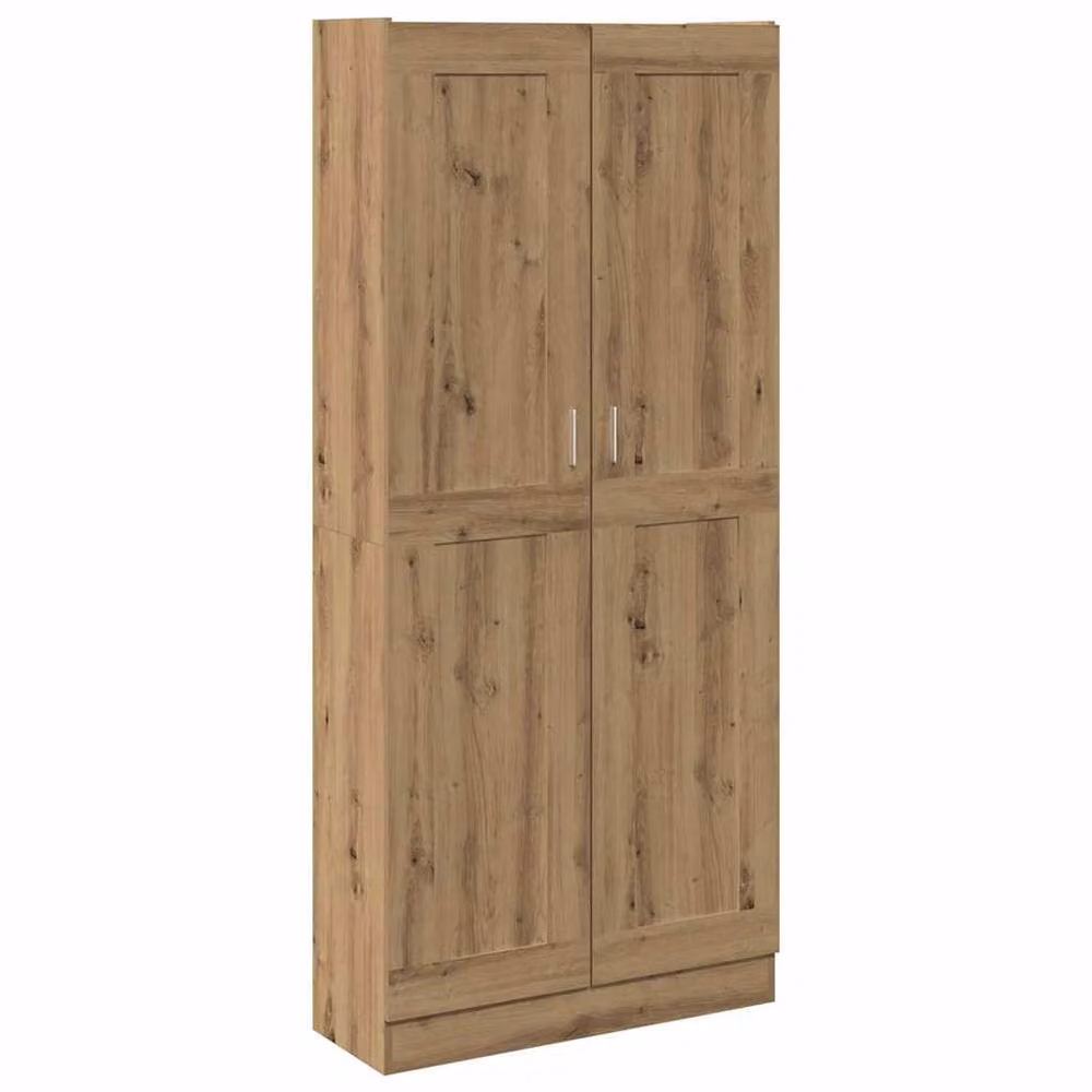 Berkfield Home Artisan Oak Highboard in Brown, W/D/H: 82.5 x 30.5 x 185 cm – 2
