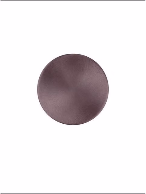 Netlighting Cyrcle LED Flush Wall Lamp in Brown, Diameter: 22 cm