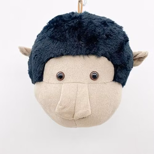 Minster Monkey Head Hanger for Babies, Multicolour, W: 20 cm, D: 18 cm, H: 30 cm – 1