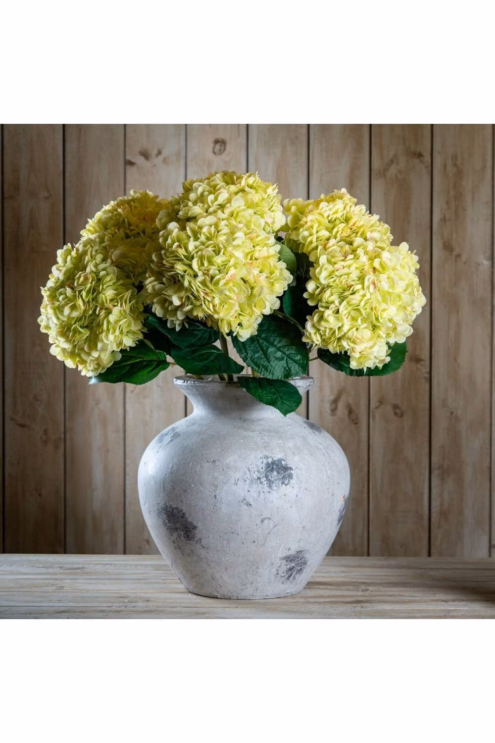 KDMD Green Hydrangea Realistic Botanical Tabletop Floral Decor – 2