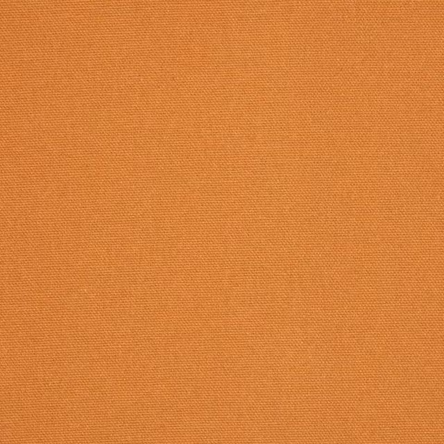 Homescapes Pure Cotton Plain Fabric, Orange, Width: 150 cm