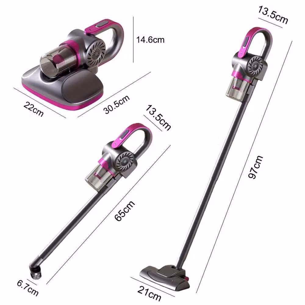 SPETLEK 4-in-1 Cordless Bagless Upright Lightweight Vacuum Cleaner in Grey, H 100 cm x W 15 cm – 2