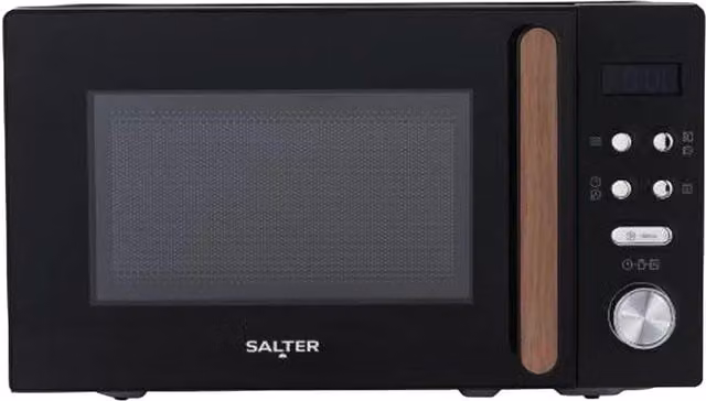 Salter Toronto 20L Digital Solo Countertop Microwave in Black