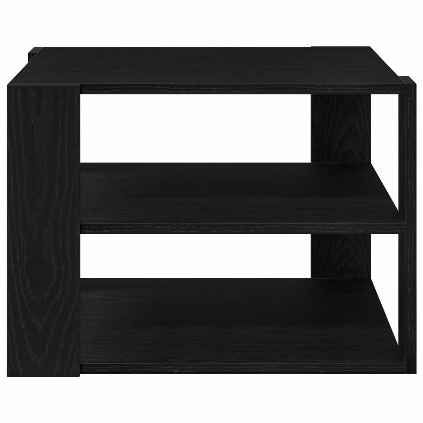 Berkfield Home Black Oak Coffee Table, W: 59.5 cm, D: 59.5 cm, H: 40.0 cm – 3