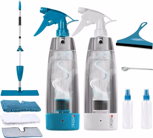 H2O E3 All Purpose Cleaner Cleaning System in Blue and White