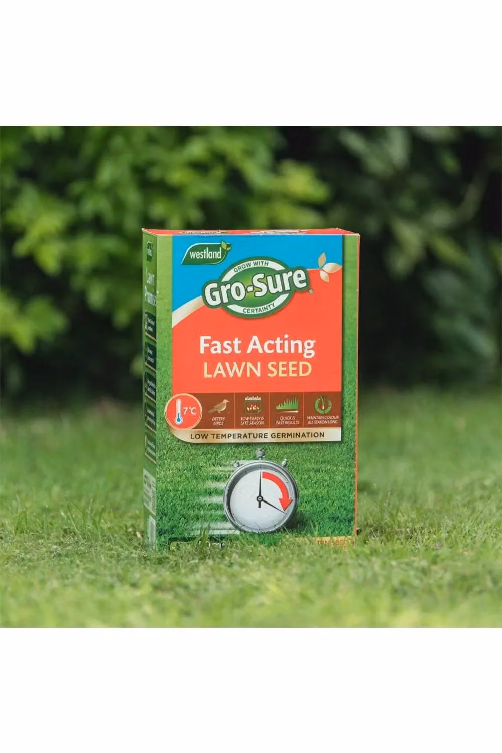 Gro-sure Fast Acting Pelleted Lawn Grass Seed, 1.5 kg, Covers 50 m2 – 6