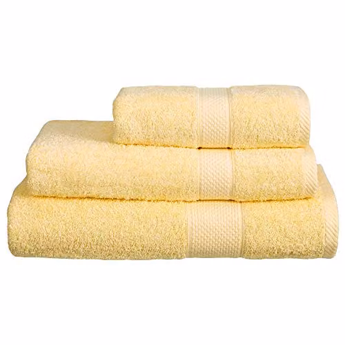Linens Limited Turkish Cotton Face Cloth in Yellow – 1