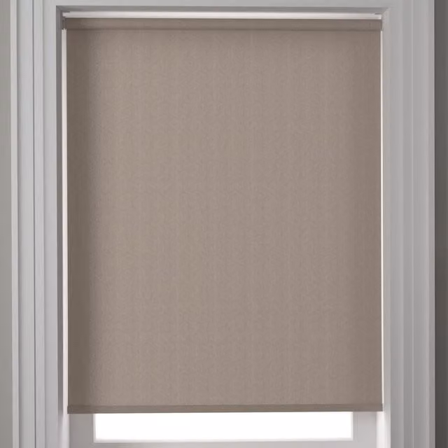 Vieo Made to Measure Terrys Semi-Transparent Textile Roller Blind in Beige