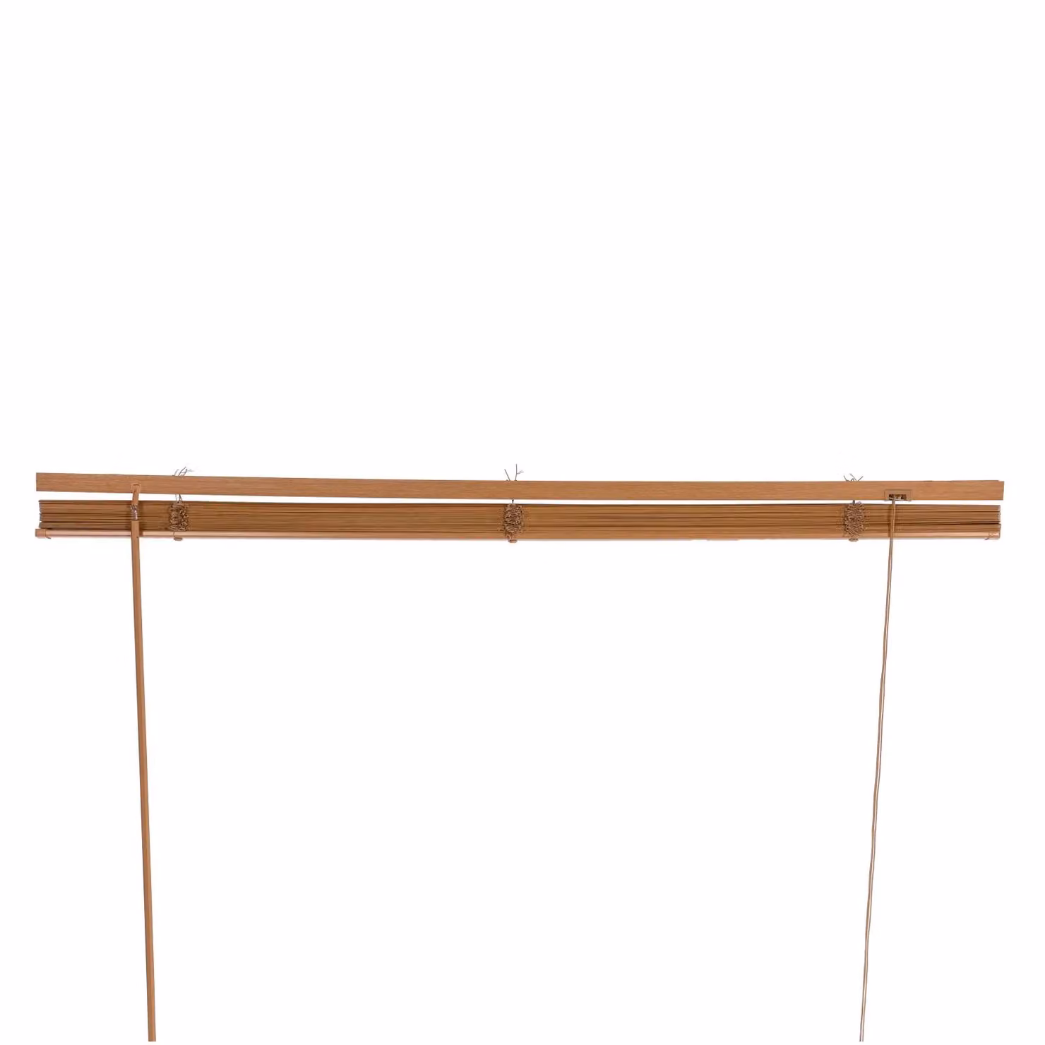 Oypla PVC Teak Wood Effect Venetian Window Blinds in Brown, W: 120 cm x H: 150 cm – 2