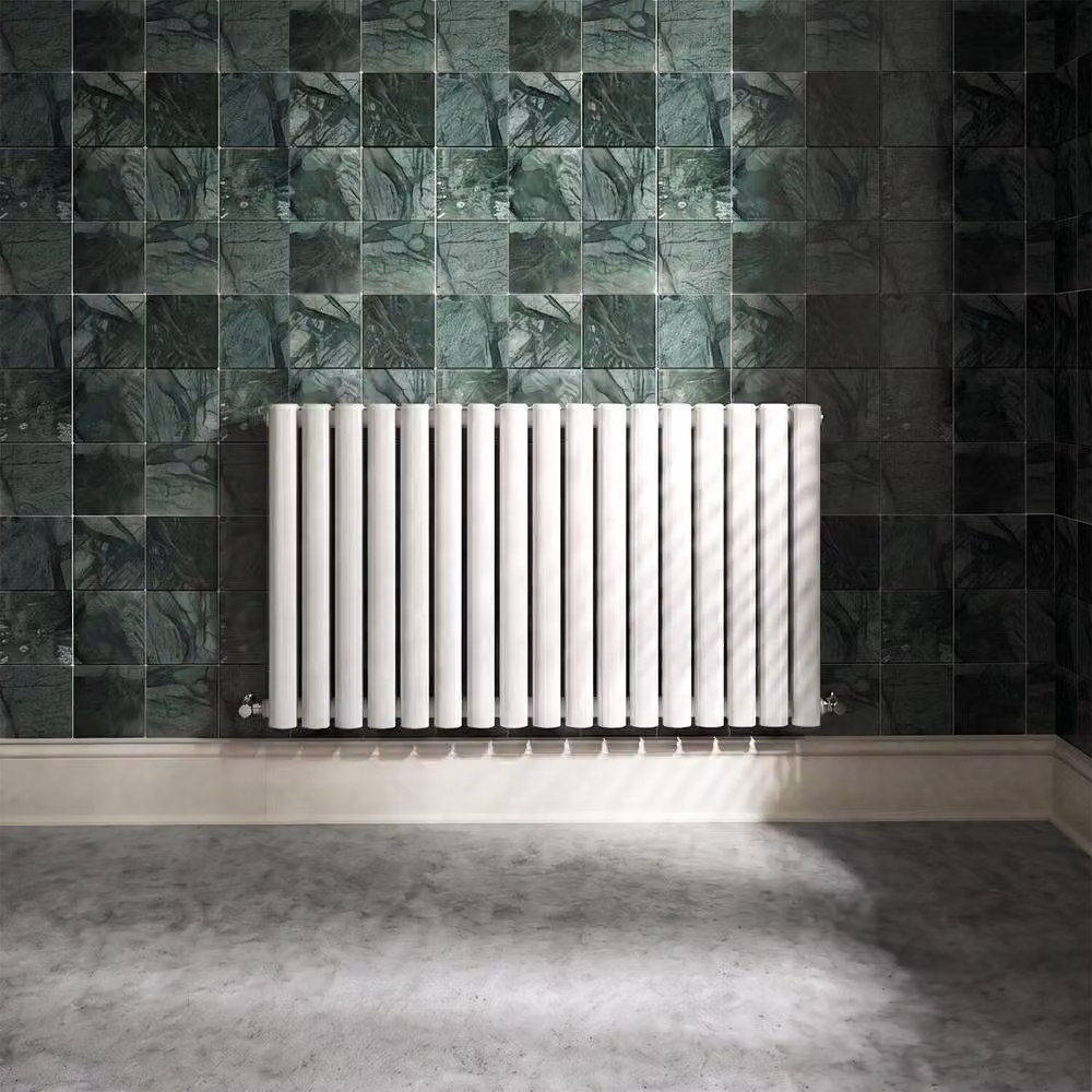 Balterley Embrace Horizontal Single Panel Steel Radiator, White, W: 99.2 cm, H: 60 cm – 5