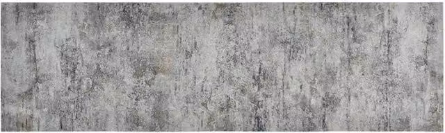 Berkfield Home Beton Washable Velvet Kitchen Rug, Grey, W: 60 cm x L: 180 cm – 1