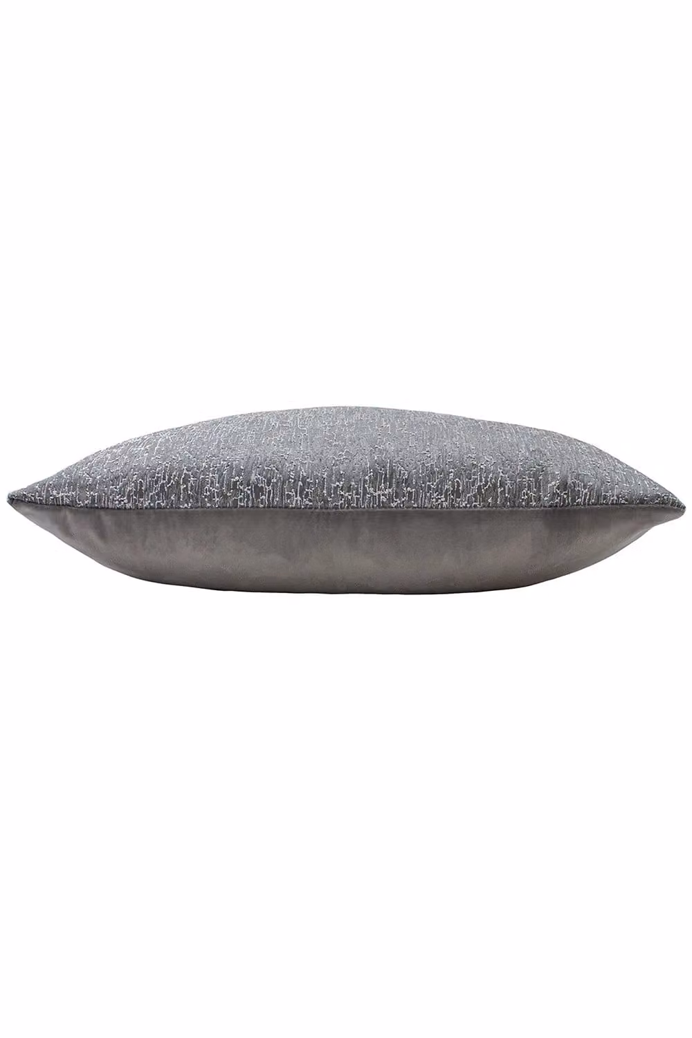Ashley Wilde Grey Velvet and Polyester Square Cushion, W/D/H: 50 x 50 x 50 cm – 2