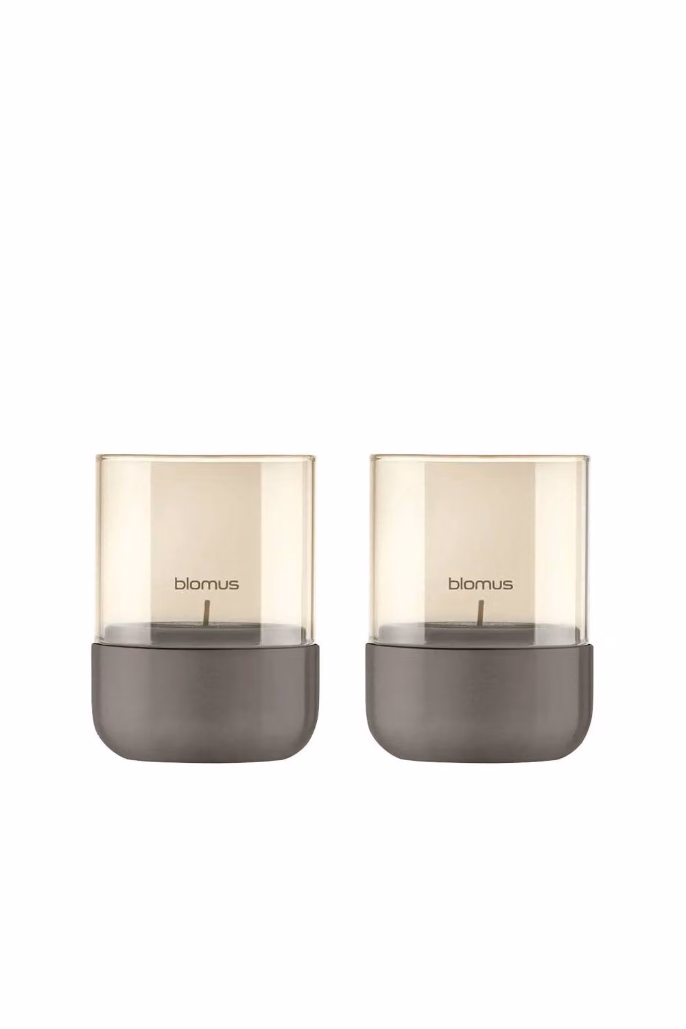 Blomus Calma Lantern Set of 2, XS, Dark Grey Burned Metal and Glass – 2