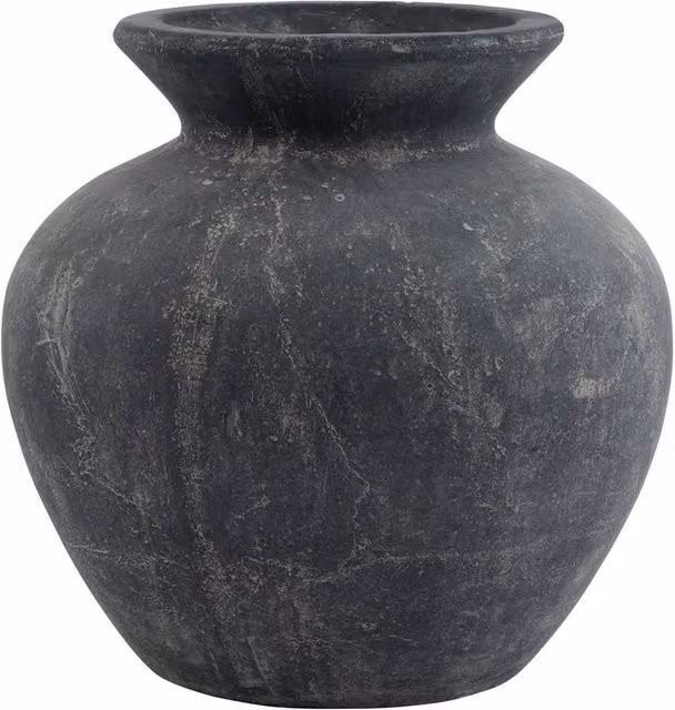 Love Lace Amalfi Grey Ceramic Tabletop Vase