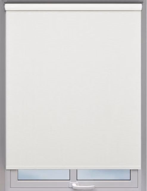 Terrys Made to Measure Haze Blackout Roller Blind in White