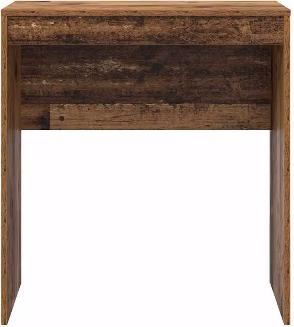 Berkfield Home Rustic Writing Desk in Brown with Small Storage – 1