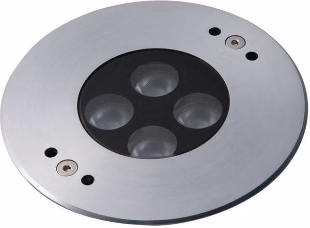Netlighting Trevis Outdoor RGB Full Colour Dimmable Recessed LED Pool Light, Grey