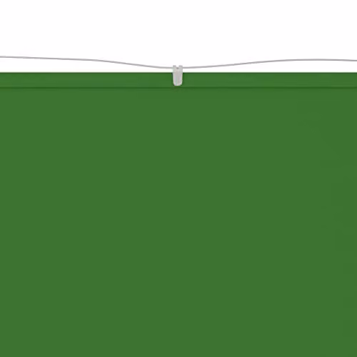vidaXL Vertical Awning in Light Green, W/H: 360 x 140 cm, Polyester Fabric – 3