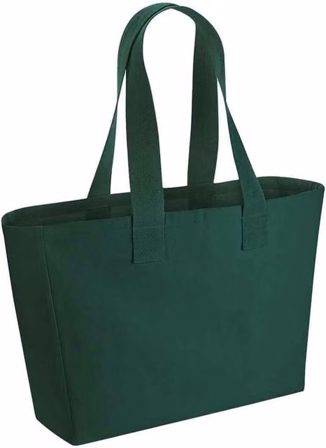 Westford Mill Tote Bag in Green, W/D/H: 43.0 x 34.5 x 13.5 cm