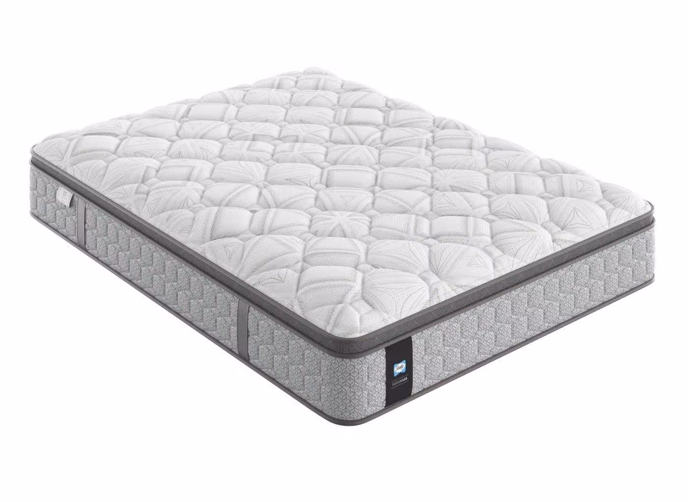 Sealy PostureLux Kindra Hybrid Mattress with Antibacterial Fabric in White
