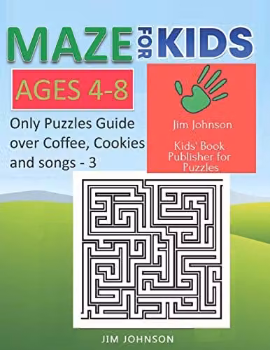 Independently Published Maze Book for Kids Ages 4-8 with 100 Full Size Mazes, W: 21.59 cm x H: 27.94 cm