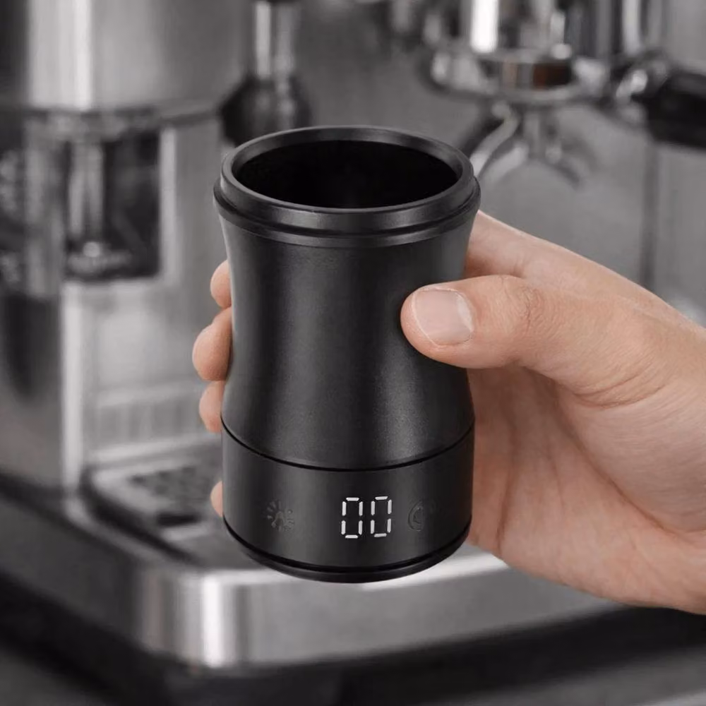 KORVIXA High-precision 58 mm Coffee Dosing Cup in Black – 3