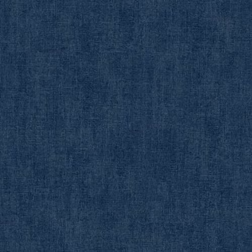Muriva Darcy James Blue Linen Texture Effect Wallpaper