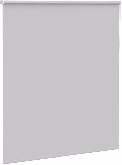 Berkfield Home Blackout Roller Blind in Grey, W: 155 cm x H: 210 cm