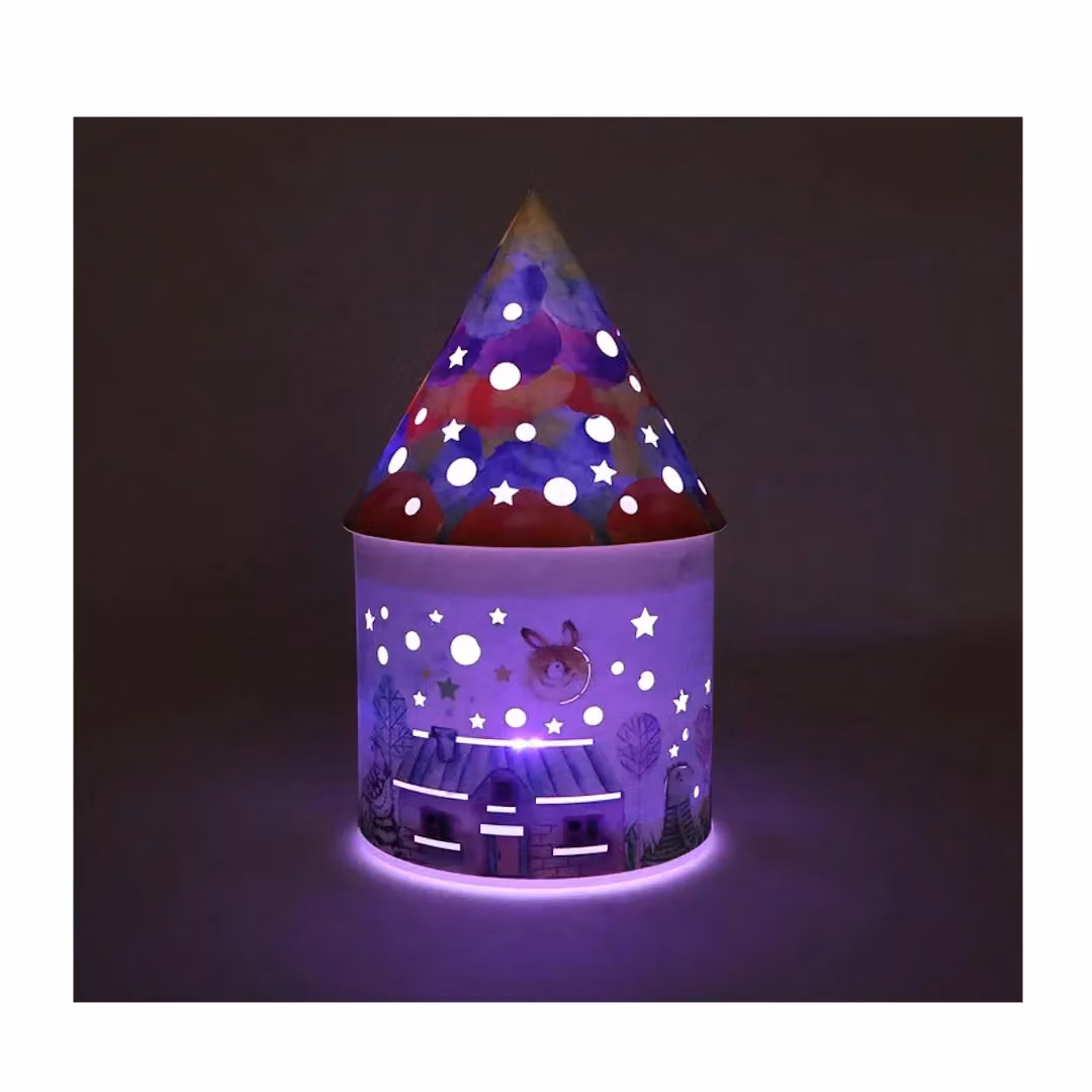 Splosh Collectable Colour Changing Light Up Monsterio Street House in Gold and Multicolour – 2