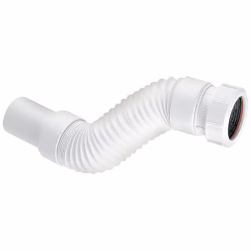 McAlpine FLEXCON5 1.25 inch Flexible Fitting Universal Outlet with White PVC Plain Spigot