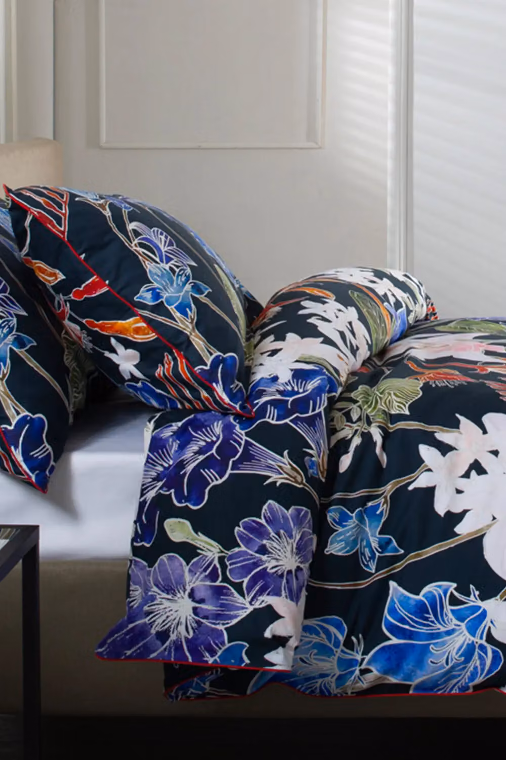 Deyongs 1846 The Lyndon Company Floral Nightshade 200TC 100% Cotton Luxury Duvet Cover and Pillowcase Set in Green and Multicolour, W/H: 180 x 200 cm – 3