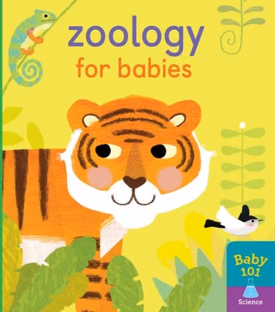 Jonathan Litton Zoology for Babies Multicolour Board Book