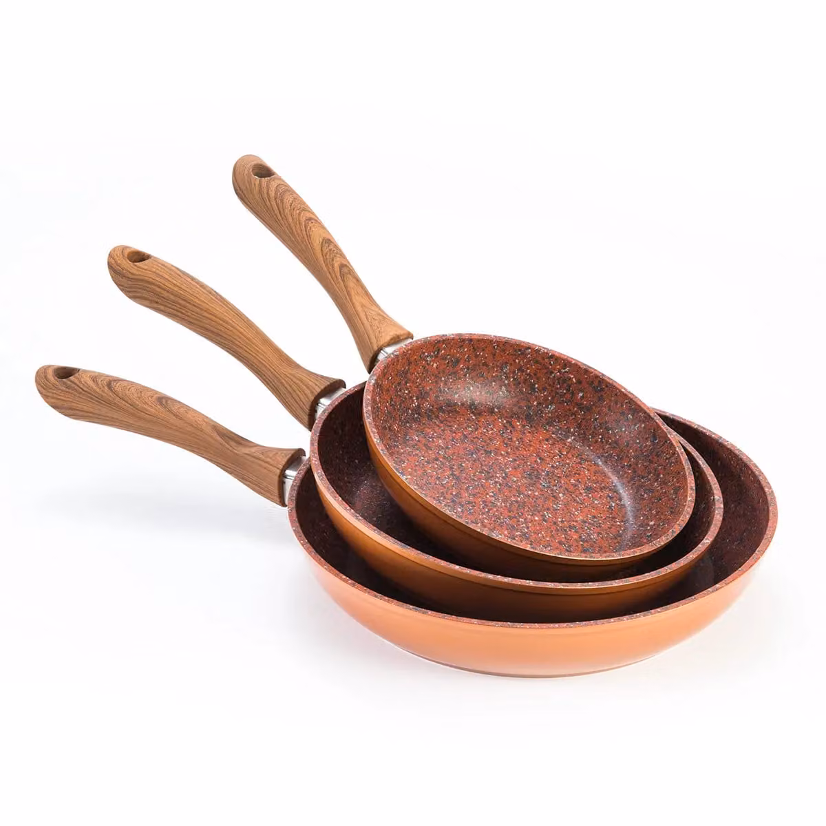 JML Copperstone Non-Stick Frying Pan, Copper, 28 cm – 2