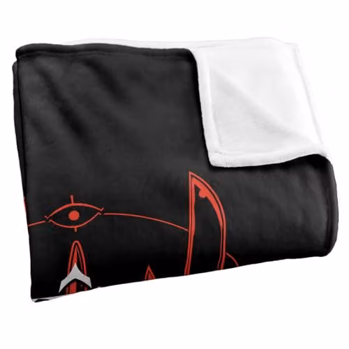 Warner Bros. The Lord of the Rings Sauron Helmet Band Super Soft Fleece Throw Blanket, Multicolour, W: 91.44 cm, D: 147 cm – 2