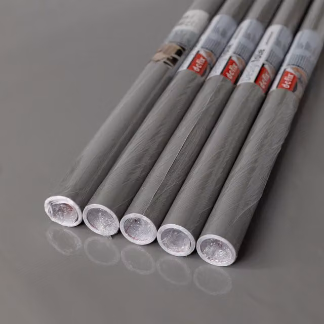 dc fix Glossy Grey Self Adhesive Vinyl Wrap for Kitchen Doors and Furniture, Pack of 5, W: 67.5 cm, L: 2 m