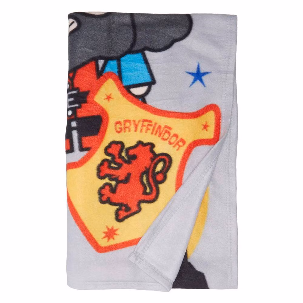 Harry Potter Multicolour Dotted Fleece Baby Blanket – 4
