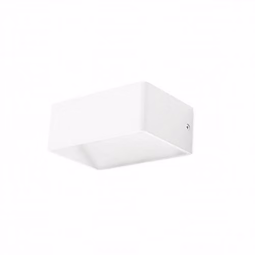 Netlighting Toppi LED Flush Wall Light in White, 530lm, 3000K Warm White