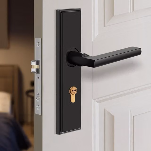Lifeideas Metal AB Lock Core with Keys in Gold