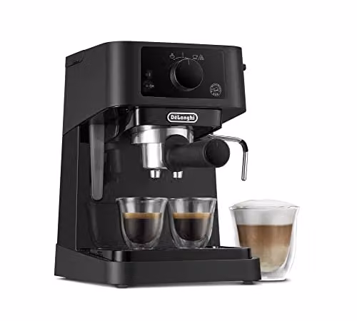 De'Longhi Stilosa Manual Espresso Machine, 1100W, 15 Bar, Black – 5