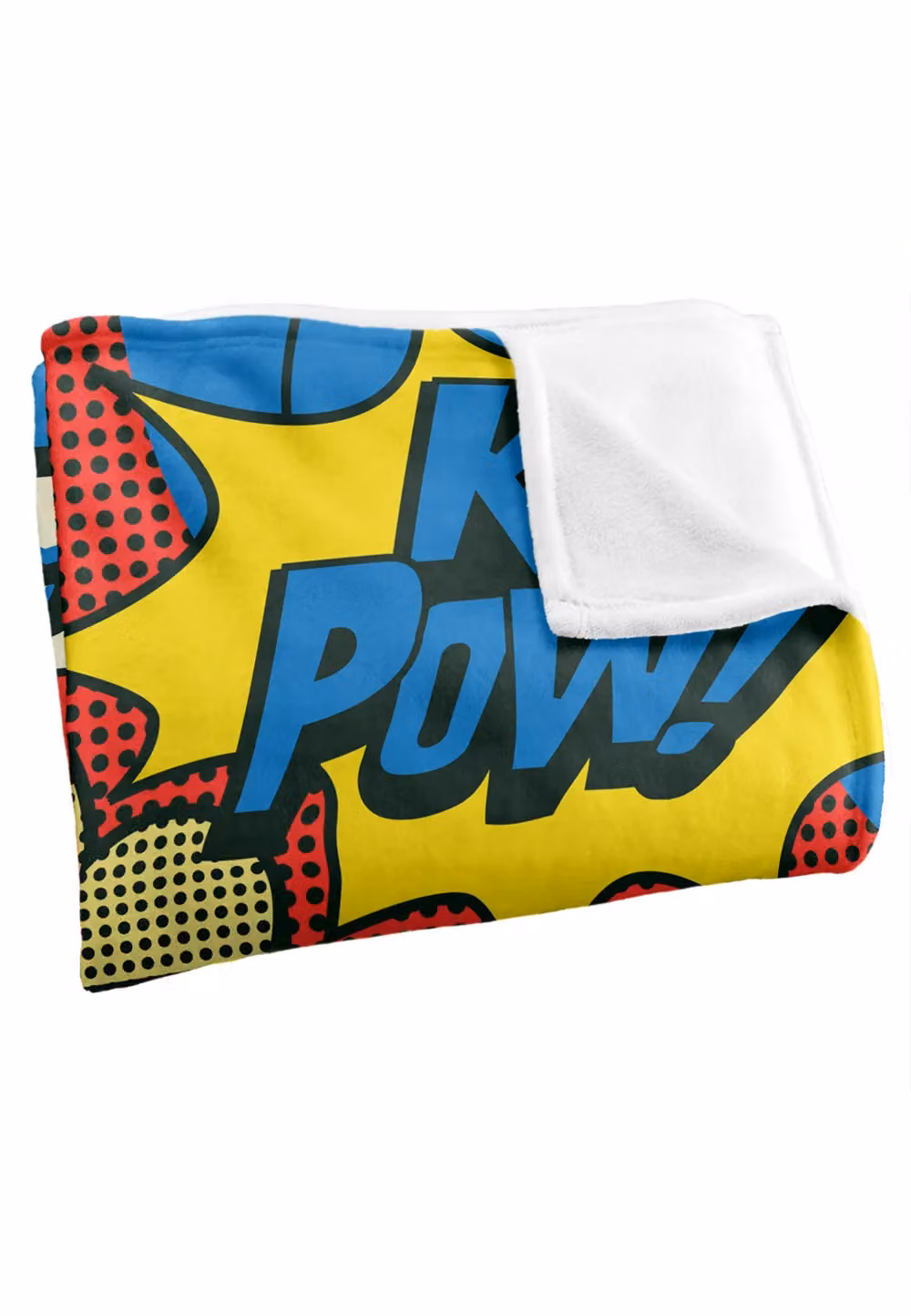 Warner Brothers Superman Silky Touch Super Soft Throw Blanket, White and Multicolour, W: 152 cm, D: 127 cm – 3