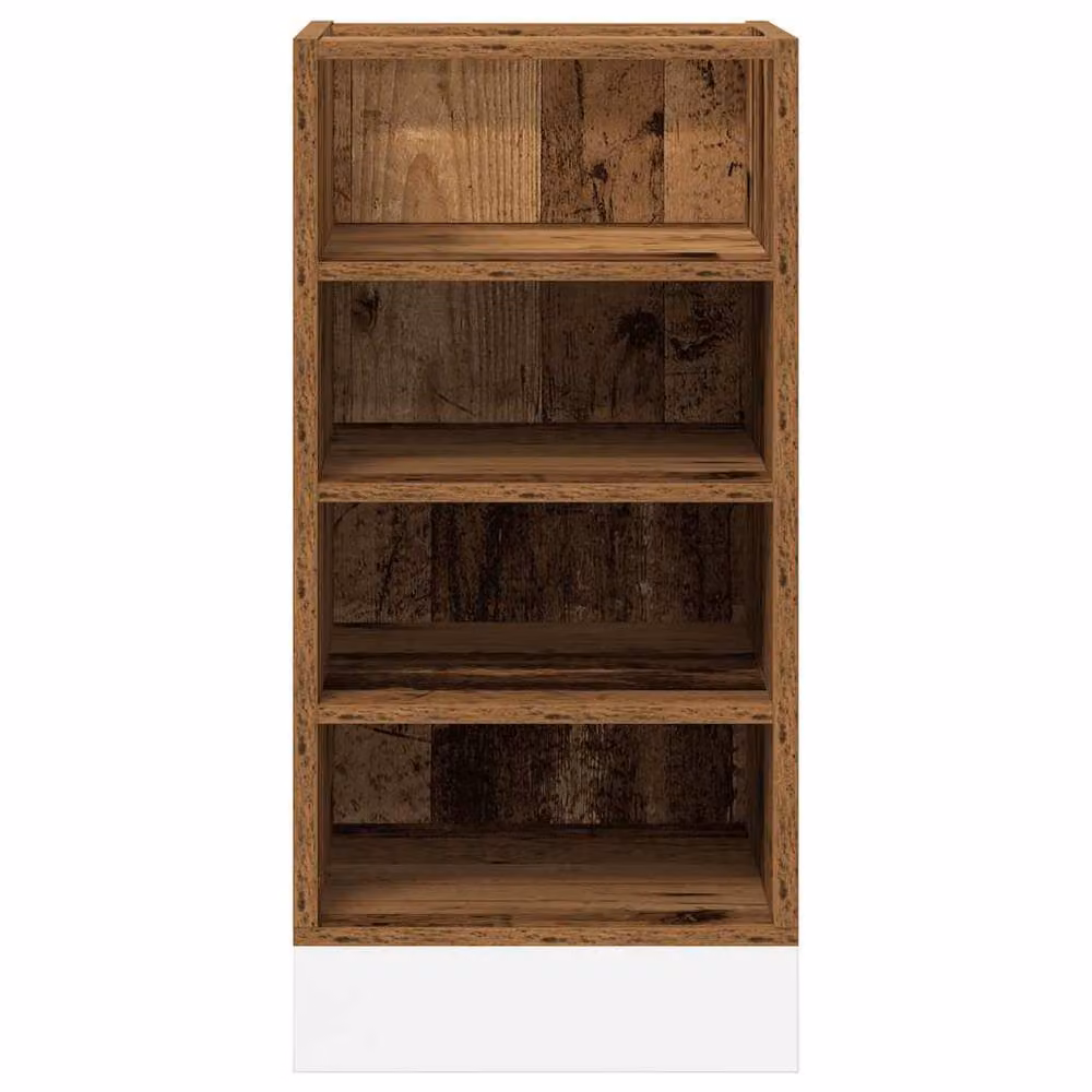 Berkfield Home Brown Kitchen Base Unit with Hinged Doors and Internal Shelves, W: 40 cm, D: 44.5 cm, H: 81.5 cm – 3