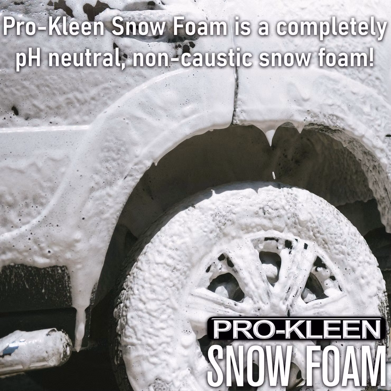 ProKleen Snow Foam Apple Cleaning Kit with 5L Bottle, Karcher Compatible Lance and White Microfibre Cloth Mitt – 3