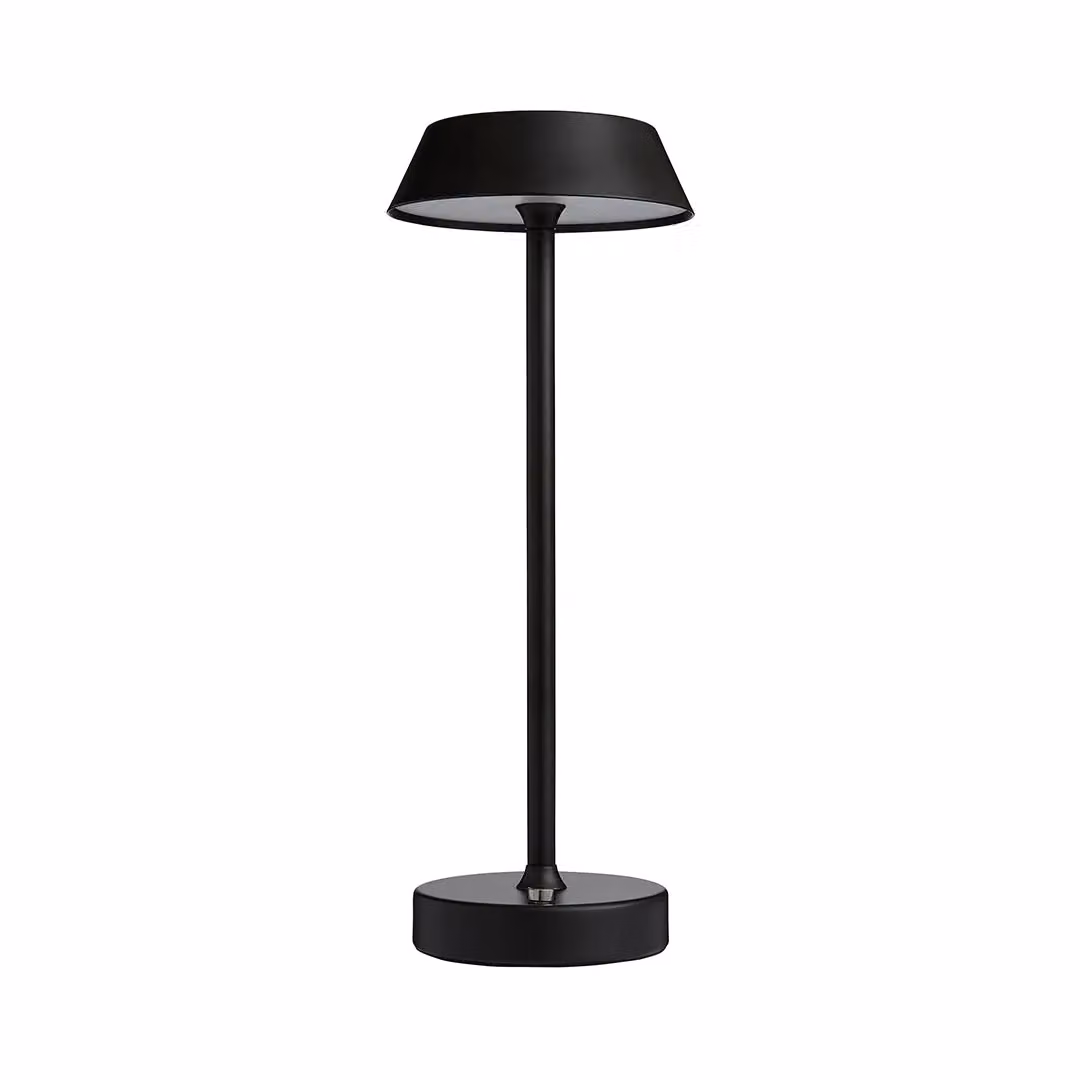 Pagazzi Energize Black LED Rechargeable Desk Table Lamp with Touch Sensor – 2