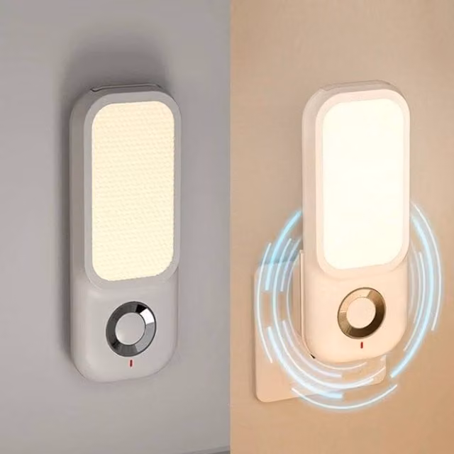 Kelvenix Plug In PIR Motion Sensor LED Night Light in White – 1