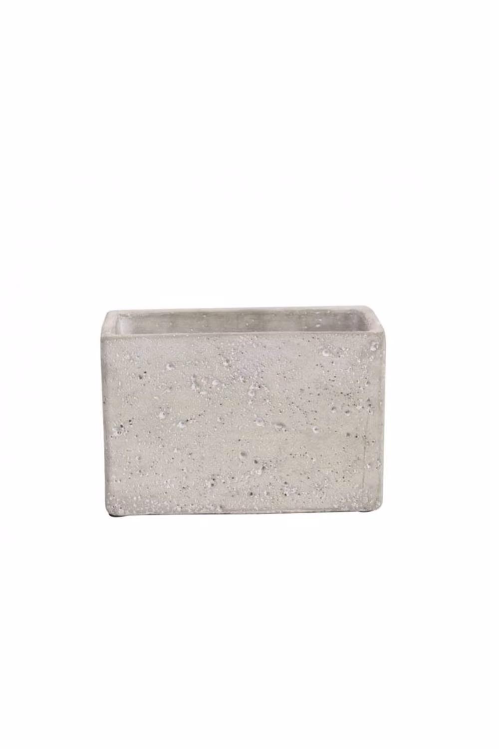 KDMD Tank Cement Flower Pot, Grey, 3 Pack, 10.5cm – 2