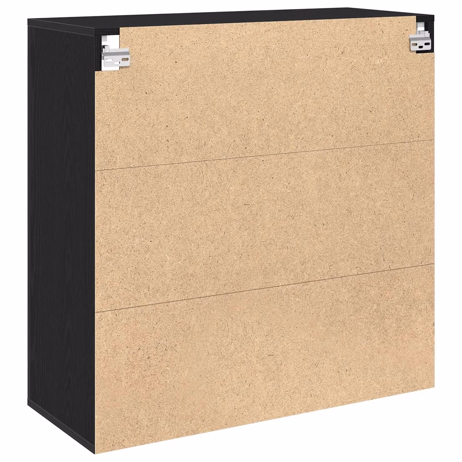 Berkfield Home Black Oak Wall Cabinet, W/D/H: 80 x 33 x 80 cm – 3