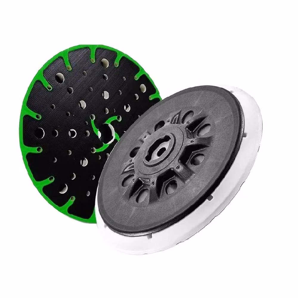 Nordara 150mm Cushion Pad Interface Hard Sanding Pad in Black, W: 10000 mm, H: 520 mm – 3